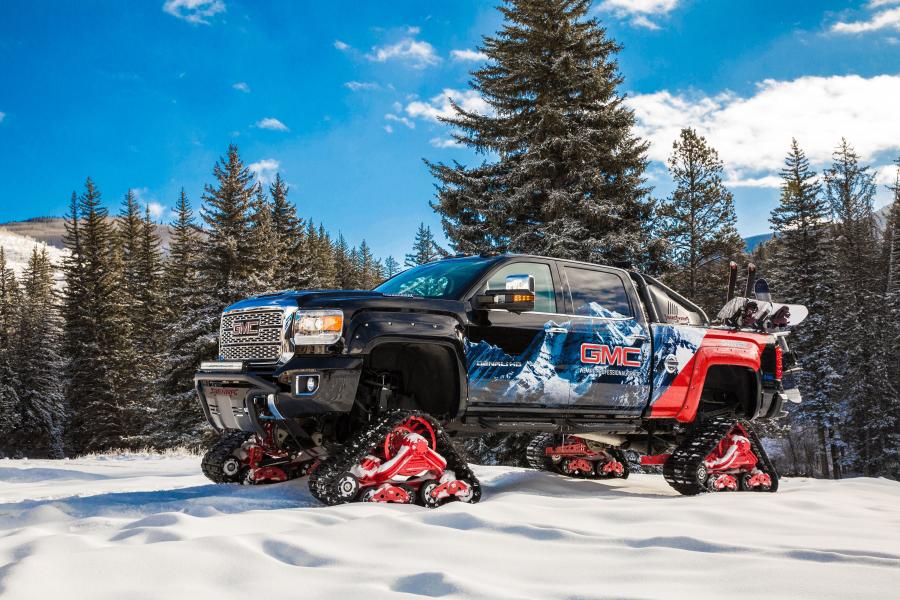  GMC Sierra 2500 HD All Mountain Concept 2017 года  (фото 7 из 8)